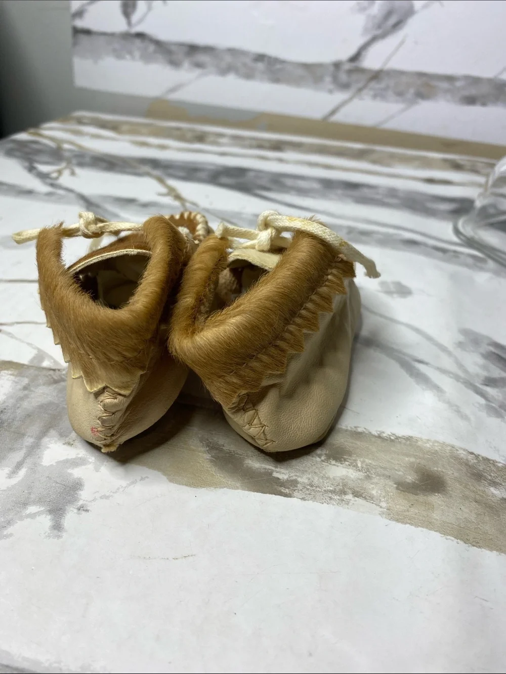 Vintage Taos Infants Slippes Moccasins